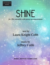Shine SSA choral sheet music cover